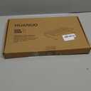 Monitor Riser for Desk, Desk Organizer,Laptop Shelf w/Vented for Screen, Computer Stand for PC, Printer, for Home & Office (Black)