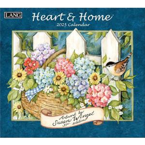 Lang, Heart and Home by Susan Winget 2025 Wall Calendar