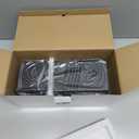 Essentra Home Toothbrush Holder with Lid, Elegant Matte Black Bathroom Toothbrush & Toothpaste Organizer – Matte Black Collection