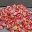 24 Counts Hawaiian Leis Necklace Tropical Flower Lei Floral Luau Party Decorations Hawaiian Flower Luau Necklaces Hula Dance Garland Headbands for Beach Birthday Wedding Party(Pink)