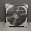 Record Album Frame, 6 Pack, 12.5x12.5 Inch High Glossy Frame, Made to display vinyl LP album covers, Fit the album artwork, set of 6pcs (Black)