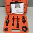 Orion Motor Tech Power Steering Pump Pulley Puller Installer Tool Set, Pump Pulley Remover Installer Tools Compatible with Ford, GM, and Chrysler
