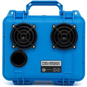 DemerBox Waterproof, Portable, and Rugged Outdoor Bluetooth Speakers Made from a Genuine Pelican Case. 40+ hr Battery Life, Dry Box + USB Charging Sound and Bass
