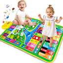 Baby Toys for 1 Year Old Gifts: 3 in 1 Alphabet Animal Piano Music Play Mat - Toddler Toys Age 1-3 Musical Toy 12-18 Months Babies Birthday Christmas Gift for Boys Girls 1 2 3 Year Old