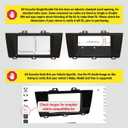 Scosche SU2030B Double DIN or Single DIN with Pocket Radio Install Dash Kit Compatible with Select 2015-17 Subaru Vehicles- Flat Black Aftermarket Car Stereo Installation Kit - See Fit Guide in Images