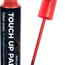 2 x RACOONA Paint Pen,Car Accessories Touch Up Paint Pen,Car Paint Scratch Repair,Car Scratch Remover Pen,Touch Up Paint Pen for Cars,Car Touch Up Paint Pen,Deep Scratches for All Types of Cars (Pearl Red)