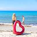 The Original Heart Pool Floats for Adults by LOTELI – Thicker & Stronger – Large Inflatable Pool Floats for Parties Bachelorette Wedding Float – River Lake Beach Raft - Durable & Easy to Inflate