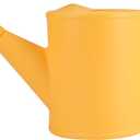 Small Watering Can for Kids, 700ml/23.7 Oz Plastic Watering Can for Indoor Plants Garden Flower (Yellow)