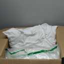 Amazon Basics Down Alternative Bed Pillows and Pillow Protector Case 2-Piece Set, Medium Density, Standard - Pack of 2, White, 26"L x 20"W