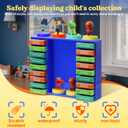 Acrylic Display Shelf Compatible with Little Tikes Story Dream Machine Books, Desktop Shelves for Dream Machine Books, Audio Games, Cartoon Characters (Shelf Only)