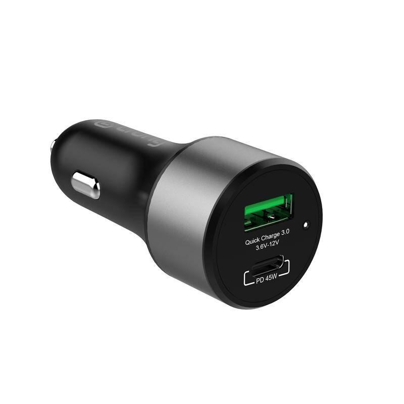 ZGEAR Adaptive Fast Car Charger With USB-A USB C Ports