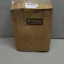 Set of 2 Square Glass Carafe, 1 Liter Clear Glass Pitcher with Lid, Beverage Serve ware Carafe for Mimosa Bar, Coffee, Juice, Cold Water, Milk, Lemonade, Iced Tea