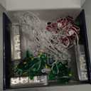 cshare Christmas String Lights, Christmas Tree Santa Claus Snowflake Lights with Timer Twinkling Indoor Battery Operated 9.8ft 30LED Christmas Decorations for Home Decor Indoor Party Holiday 3 Packs