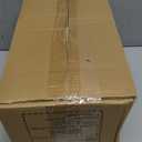 4 Pack Black Door Handles Interior, Passage Door Levers for Hallway&Closet, Interior Closet Door Knobs Heavy Duty Square Non-Locking Handlesets(2.0lb), Reversible for Left&Right Sided Doors