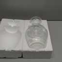 Glass Jar with Lid 2.5 Liter Fermentation Jar, Wide Mouth Large Fermenting Kit Crock with Water Seal Airlock Lid, Pickle Jar for Pickles Kimchi, Sauerkraut, Kombucha, Wine Brewing