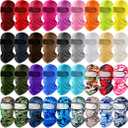 Vicenpal 36 Pcs Balaclava Face Cover Ski Mask Full Face Cover UV Sun Protection Windproof Mask for Sports Outdoor Riding (MultiColor)
