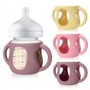 Silicone Sleeve For Baby Bottles 3 pack with handle