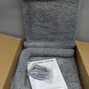 5-in-1 Cat Wall Shelves, Solid Wood & Velvet & Sisal Scratcher, 44lbs Max Load, Wall Mounted Cat Furniture for Climbers, Cat Climbing Wall System, Fits Drywall & Solid Walls - Light Gray