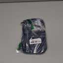 FYY Electronic Organizer, Travel Cable Organizer All-in-One Storage Bag Pouch Electronic Accessories Carry Case Portable Waterproof Double Layers for Cable, Cord, Charger, Phone, Earphone Green