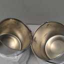 RTrhinotuning 4 PCS 4.9in Stainless Steels Wheel Center Caps for 4.92in / 125mm Trailer Truck Rim Center Hole, Chrome Push Through Hub Caps 3.66in High