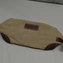 emissary Men's Toiletry Bag, Leather and Canvas Travel Toiletry Bag, Dopp Kit for Men, Travel Bathroom Bag Men's Shaving Kit, Travel Kit Small Bags for Men, Shaving Bag for Travel Accessories