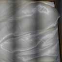P Pothuiny 5 Pieces Satin Pintuck Duvet Cover Set, Silky Like Ivory White Pinch Pleat Duvet Cover King Size Luxury Bedding Set with Corner Ties, 2 Pillow Shams + 2 Pillowcases (No Comforter)