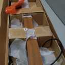 EDISHINE Mid Century Modern Floor Lamp with Remote, Dimmable Wood LED Corner Lamp, Minimalist Standing Mood Lighting for Living Room, Bedroom, Office, 7 Color Temperature 2700K~6000K, 48.43"