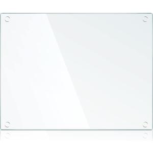 Hoolerry Large Tempered Glass Cutting Board for Kitchen Clear Cutting Board for Countertop Dishwasher Safe, Scratch Resistant, Heat Resistant, Shatter Resistant(16 x 20 Inch)