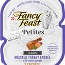 Purina Fancy Feast Petites With Roasted Turkey Entre with Sweet Potato in Gravy Gourmet Wet Cat Food - (Pack of 12) 2.8 oz. Tubs, BB Jan 2026