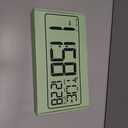 Large 13.7" LED Digital Timer5''Nunmber, 11 Color Changing, Count Up/Down Timer with Remote Control, Adjustable Brightness Wall Clock for Home, Office, Gym, Elderly, Auto DST