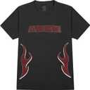 ATEEZ Official Tour Merch Flame T-Shirt (Large, Black)