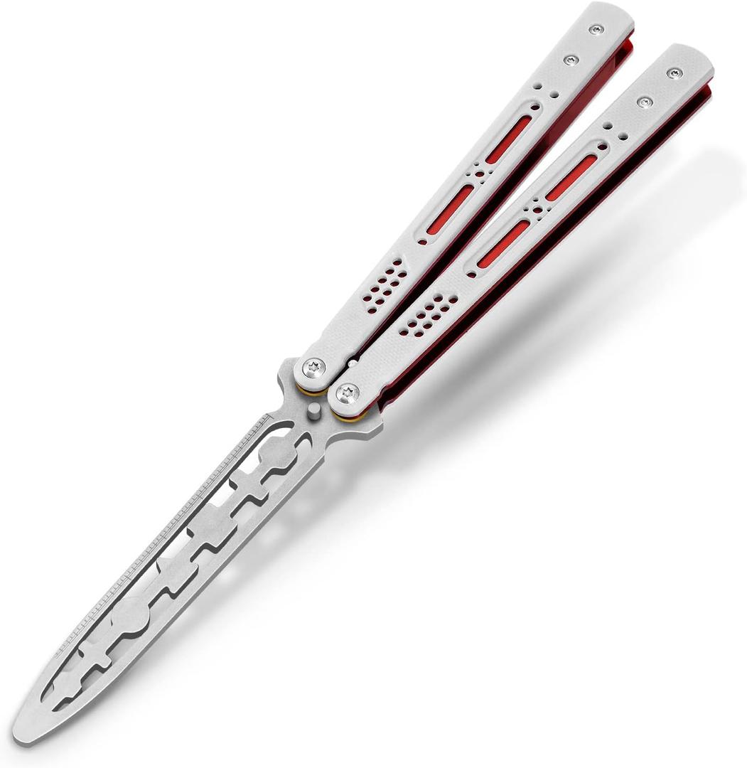 G10 Multifunctional Butterfly Ruler Super Smooth Well Balanced(White)