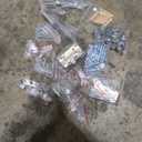 HOMCOM Foldable Convertible Writing Table, Wall Mounted Space-Saving Computer Desk with Chalkboard and Storage Shelves for Small Spaces, Home Office, Bedroom, Dorm, Apartment, White