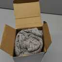 DEZENE Pack of 2 Grey Decorative Throw Pillow Covers 18x18 Cozy Soft Chenille Accent Vintage Square Couch Pillow Covers for Home Decor Bed Sofa Living Room