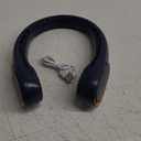 Neck Fan, USB Rechargeable Personal Fan, 4000 mAh Battery Operated, 3 Speeds Adjustable, Faster Cooling, Ultra Quiet, Suitable for Home, Office, Travel, Sports (Blue)