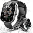 Csasan Smart Watch, 1.91" HD Screen Smartwatch for Men Women(Answer/Make Call), Fitness Watch with Heart Rate/Sleep Monitor/Steps Monitor, 110+ Sports Modes, IP68 Waterproof Activity Trackers, Black