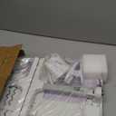 iXTRA Laptop Lap Desk with Cooling Fan - Adjustable with Light, USB, Storage Drawer - Folding Bed Desk,22.04"*12.59",White (White,56-32cm)