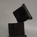 UOIENRT 2 Pcs Oblong Fireplace Brush with Large PP Handle PP Hair Fireplace Cleaning Brush Replacement Head for Fireplace Brush, Car Dusting Brush and Furniture Brushes