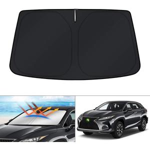 KUST Windshield Sun Shade for 2016-2022 Lexus RX 350 450h Accessories Sunshade Window Sun Visor Protector Foldable Blocks UV Rays Keep Your Car Cooler