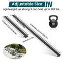 Wheelchair ramp 8FT, Lightweight, Retractable and Portable, can be Used for Wheelchair ramps, Comes with a Handbag