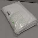 NICETOWN Semi Sheer Beige Curtains 84 inches Long, Rod Pocket & Back Tab Open Linen Blend Vertical Window Drapes Privacy with Light Filter for Living Room/Farmhouse, W52 x L84, 2 Panels