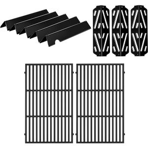 Grillflame Genesis II E-310 Grill Replacement Parts for Weber Genesis II E310 II E-330 II E-335 II E-315 II S-310 II SE-310 Genesis 2 GS4 Grill Parts 66095 66032 Grates Flavorizer Bars Heat Deflectors