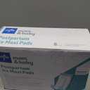 Medline 2-in-1 Absorbent Perineal Pad and Instant Cold Ice Packs for Postpartum Care (8 Count). Ready-to-use Essential for After Delivery, Maternity, Postpartum Care