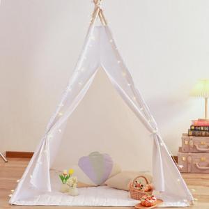 Kimdee Teepee Tent for Kids with Star Light & Mat Indoor Play Tent Playhouse Kimdee Teepee Tent for Kids with Star Light & Mat Indoor Play Tent Playhouse