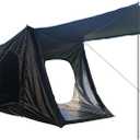Instant Camp Hub Tailgate Tent – 3 Person Spacious Shelter with 3 Doors, Universal Car Fit & 2-Minute Setup
