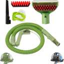 Upgraded 1400B Little Green Machine Hose and Handle for Bissell 1400B 1425 1400M 3353 3369 Replacement Parts 5.3in Cleaning Brush, Cleaning Tool, Gap Brush, Cleaning Hose Component Part Number 2037152