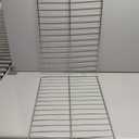 2 Pcs Upgraded WB48X20249 Oven Rack Replacement for GE Stove Oven Parts, 23.7" x 16.1" Rack-flat for GE Range Oven Parts 304 Stainless Steel Oven Wire Rack Hotpoint Stove Parts Oven Rack