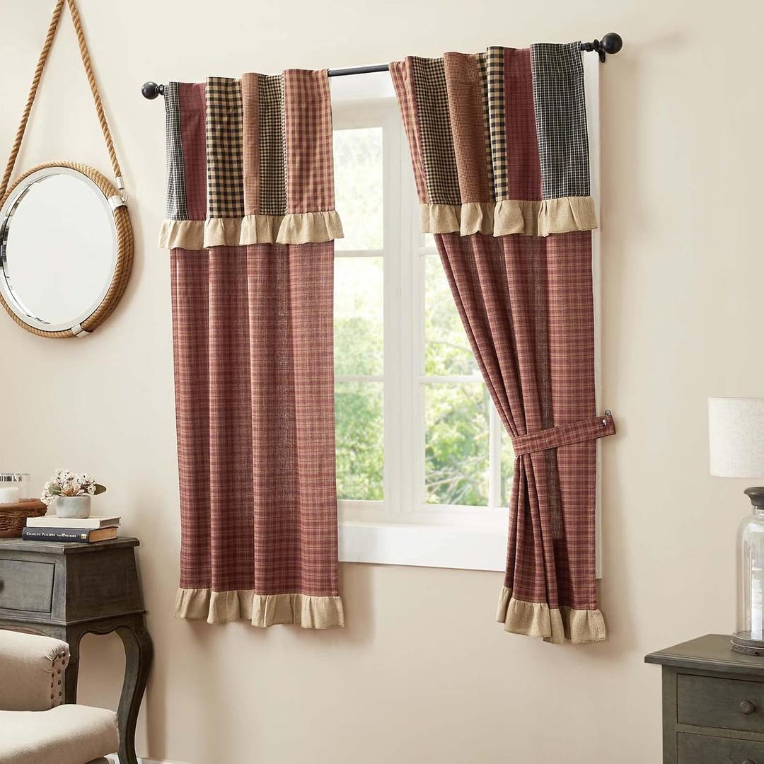 VHC Brands Maisie Valance 19x72 Country Curtain