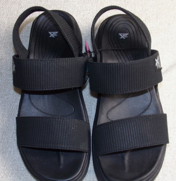 ZeroXporus Julianna Sandal,  Black Size 8.5