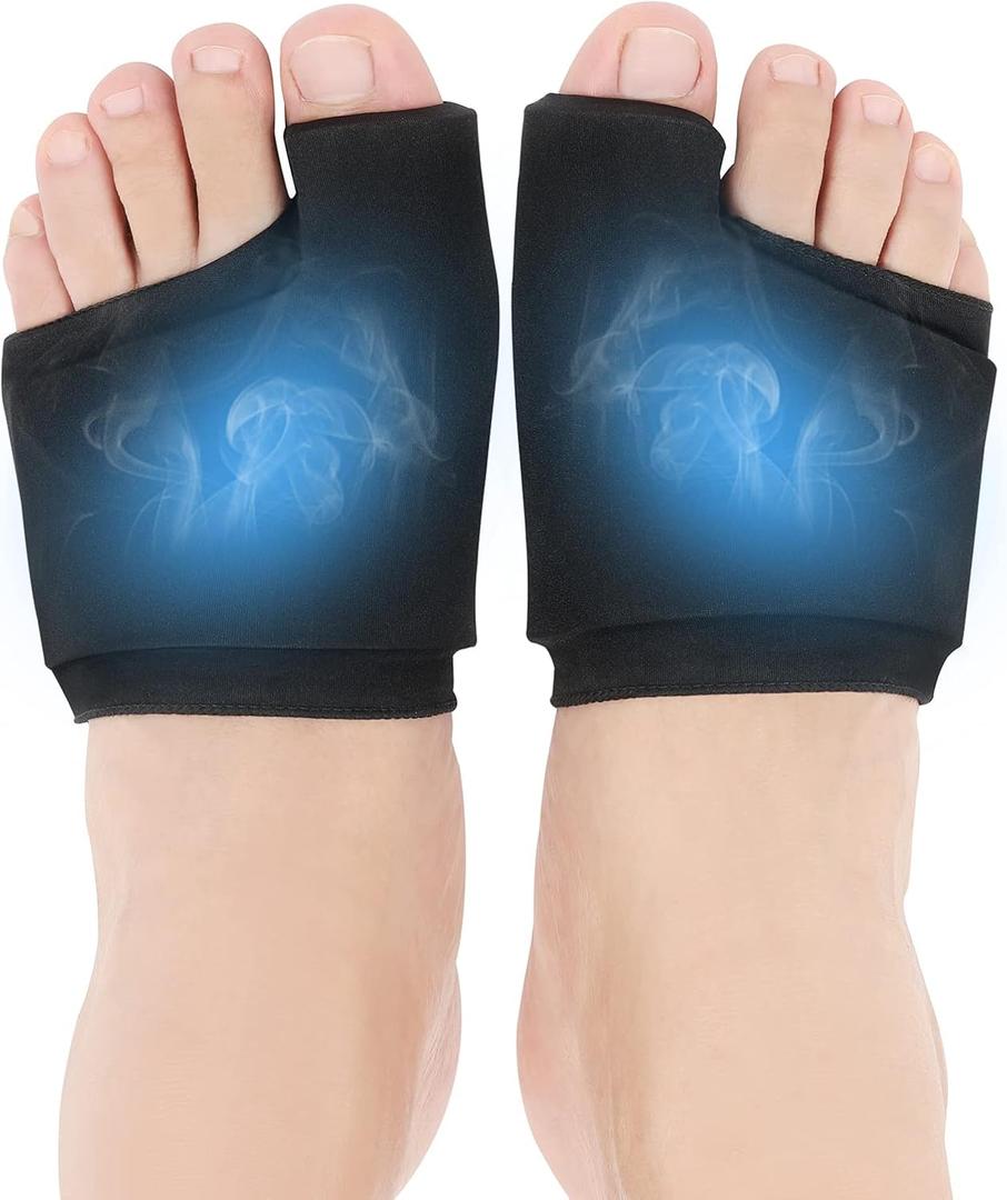 Forefoot Toe Ice Pack, Helthrelife Ball of Foot Pain Relief Cold&Heat Therapy Gel Foot Ice Pack for Swelling, Plantar Fasciitis, Blisters, Bunions, Hallux Valgus, Sport Injuries, Flat feet